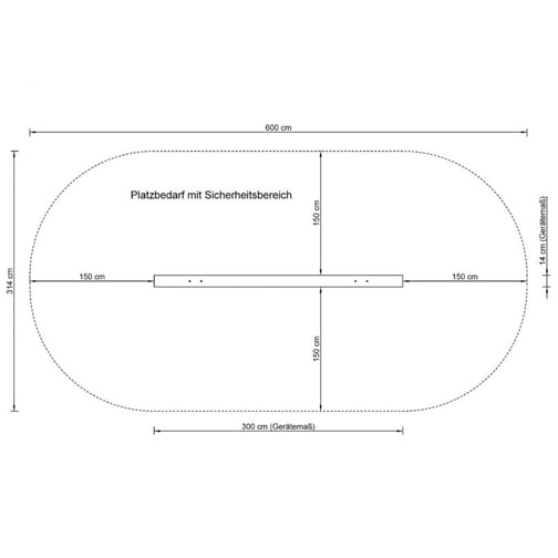 PLAYPARC® Balancier- & Kletterparkelement Balancierbalken