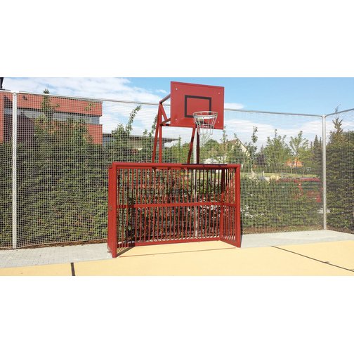 Pulverbeschichtung für Bolzpatztor BASIC, in RAL Tönen