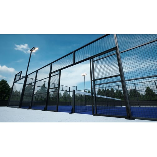 Mehrpreis Schiebetüren Padel Courts