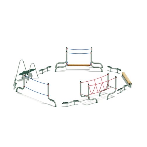 Fun-Run-Parcour 10-teilig