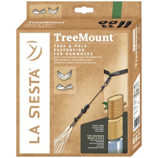 LA SIESTA® TreeMount Baum- & Pfosten-Befestigung für Hängematten