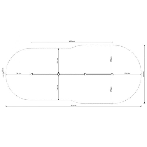 PLAYPARC® Dreier-Reck