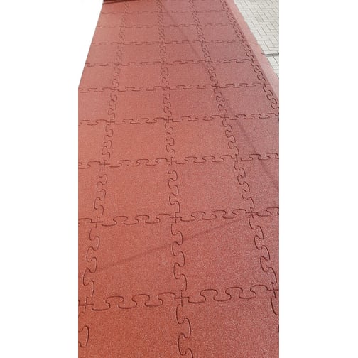 Fallschutzmatte 3D-PUZZLE