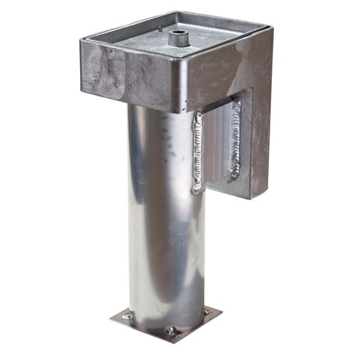 Bodenhülse mit beschichtbarem Deckel