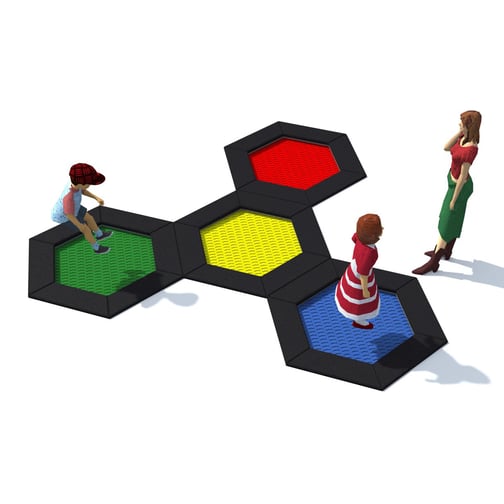 Inter-Play® Hexo 4 Trampolin