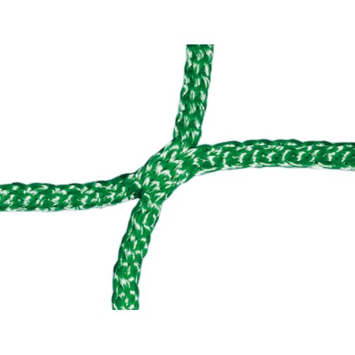 Fußballtornetz einfarbig, mit quadratischen Maschen