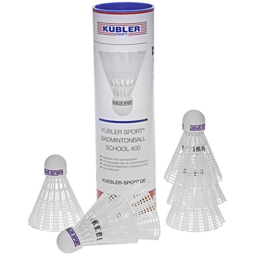 Kübler Sport® Badmintonball SCHOOL 400