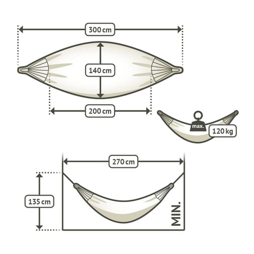 LA SIESTA® Einzel-Hängematte Brisa