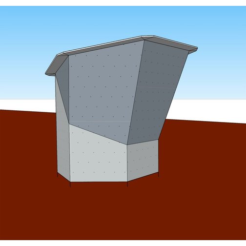 Kübler Sport® Boulderblock ROCKBLOCK S, 17 qm