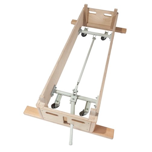 Kastenunterteil mit Fahreinrichtung für Sprungkasten