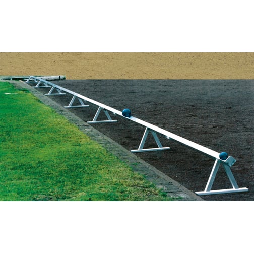 Stoßkugel-Rücklaufrinne