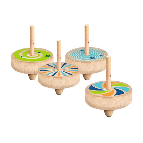 Abziehkreisel mit Schnur