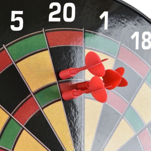 Karella® Magnet-Dartscheibe Family