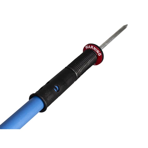 Adapter Stahlpin mit Feder für Stangen 25 mm Ø