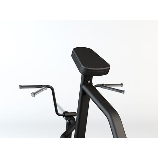 BH Fitness® Plate Loaded Rudermaschine mit T-Stange