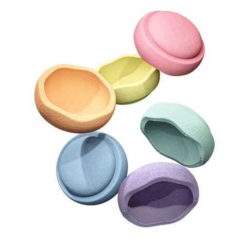 Stapelstein® Original Grow Rainbow Pastel, 6er-Set