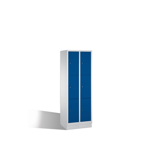 C+P® Fächerschrank EVOLO mit 3 Fächern übereinander