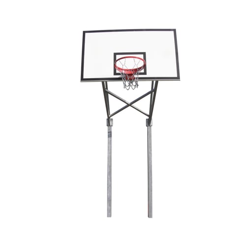 Kübler Sport® Basketball Doppelmastanlage