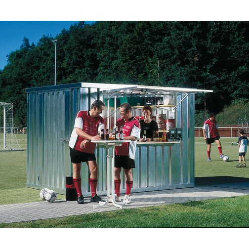 Multifunktionswand für Material-Container