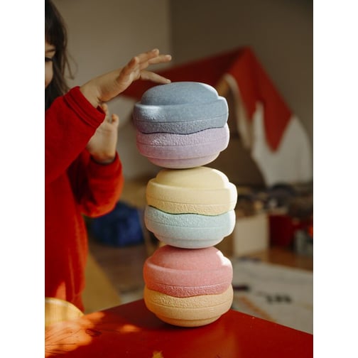 Stapelstein® Original Mini Rainbow Pastel, 6er-Set