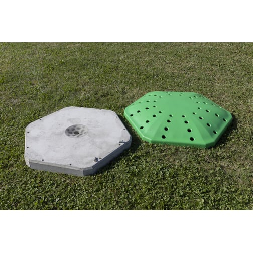 Betonfundament für Eurotramp® BounceCloud