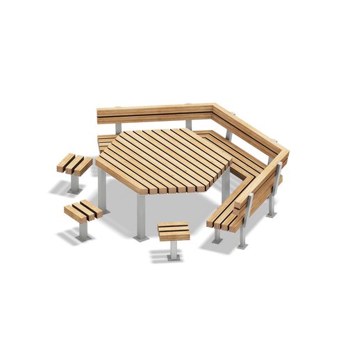 PLAYPARC® Sitzgruppe Hocker