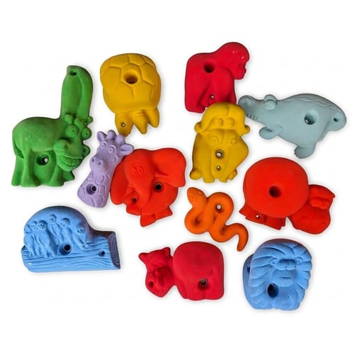 Klettergriffe Kids, 12-teilig
