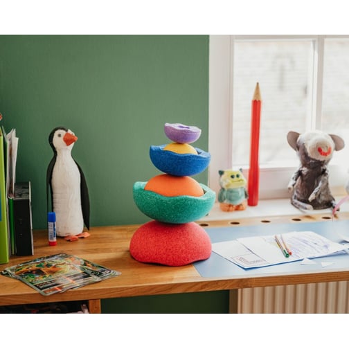 Stapelstein® Inside Rainbow Classic, 6er-Set