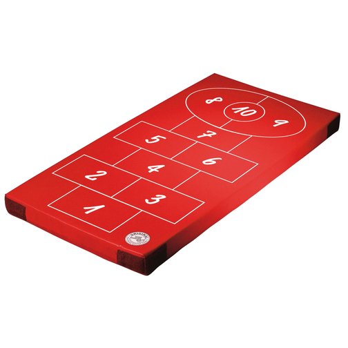 Turnmatten mit Hüpfekästchen