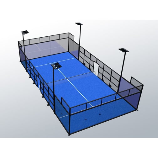 Kübler Sport® Padel Court PANORAMA