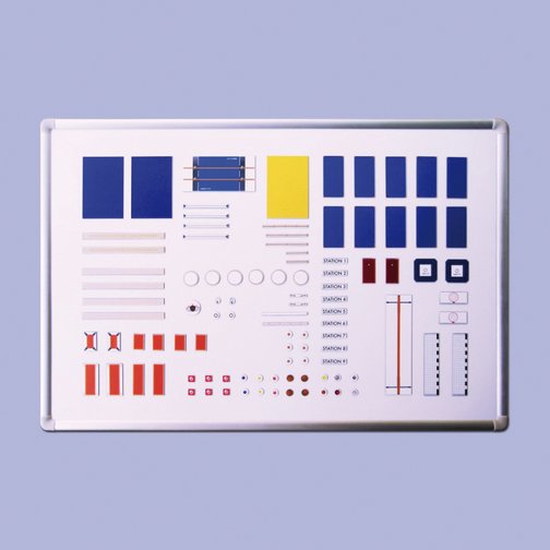 magnetsporthalle® 100 - Magnetset ohne Tafel