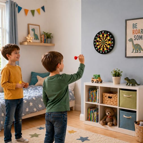Karella® Magnet-Dartscheibe Family
