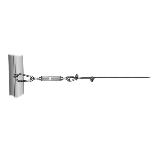 Ballfangnetzanlage 40 x 6 m
