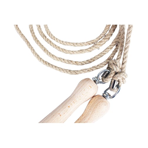 Springseil mit Holzgriffen