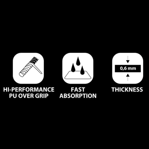 Talbot-Torro® Overgrip, 3er Blister