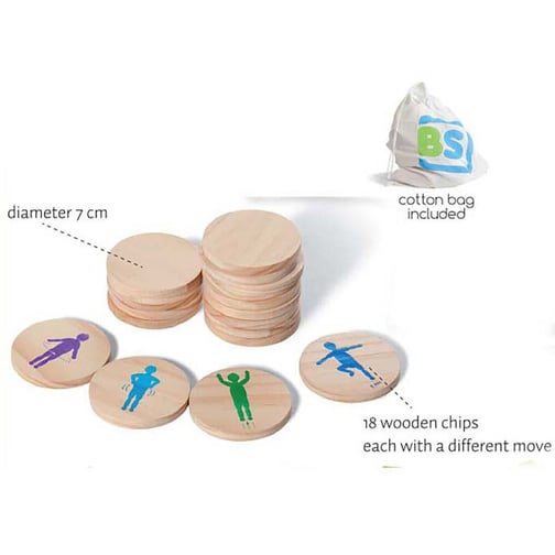 BS Toys® Bewegungsspiel Moves