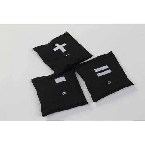 tanga sports® Bohnensäckchen mit Zahlen