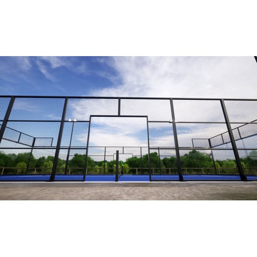 Kübler Sport® Padel Court PANORAMA