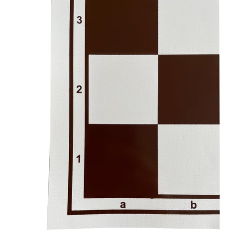 Schachplan aus Kunstleder