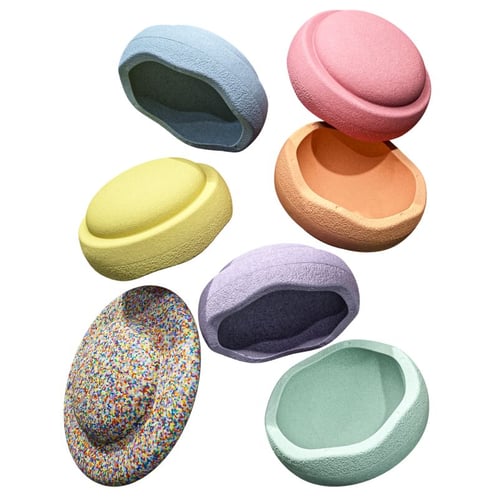 Stapelstein® Rainbow Set Pastel, 7er-Set