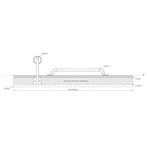 4FCIRCLE® STATION Faszientrainer, liegend