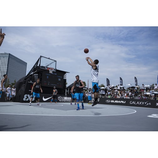 Schelde® Basketballanlage SAM 3x3