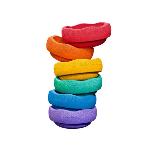 Stapelstein® Original Mini Rainbow Classic, 6er-Set