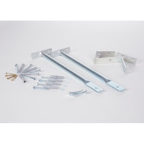 Wand-/Bodenbefestigungs-Set lang