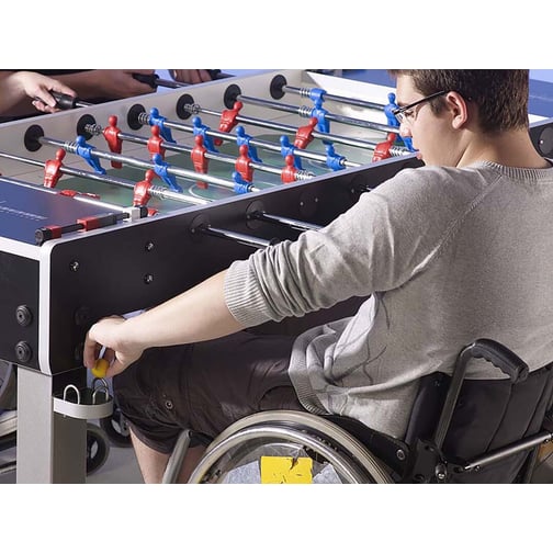 Garlando® Tischkicker ITSF Special Champion für Rollstuhlfahrer