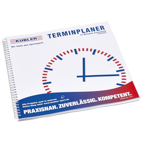 Kübler Sport® Terminplaner mit 4 Spalten