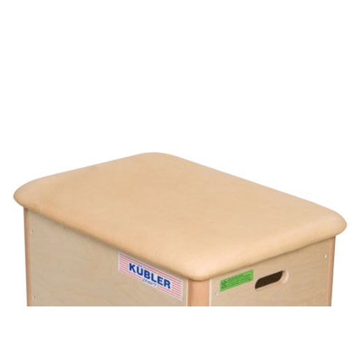 Sprungkastendeckel aus Leder 70 x 50 cm