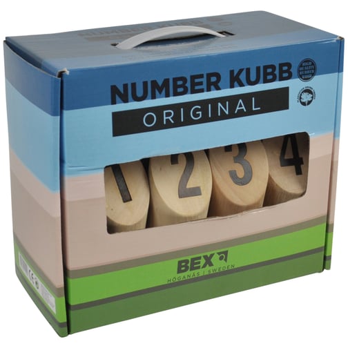BEX® Nummern Kubb Original