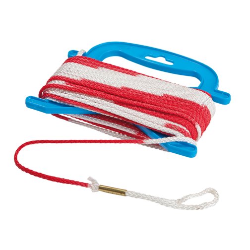 Faustballleinen nach BSO weiß-leuchtrot