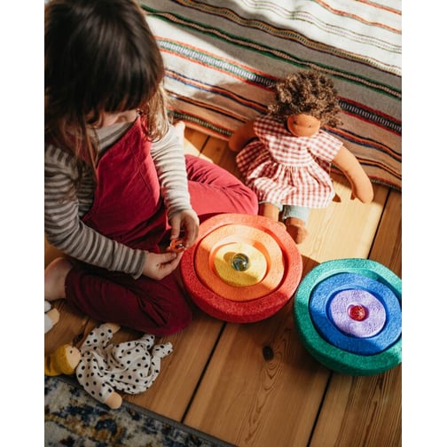Stapelstein® Inside Rainbow Classic, 6er-Set